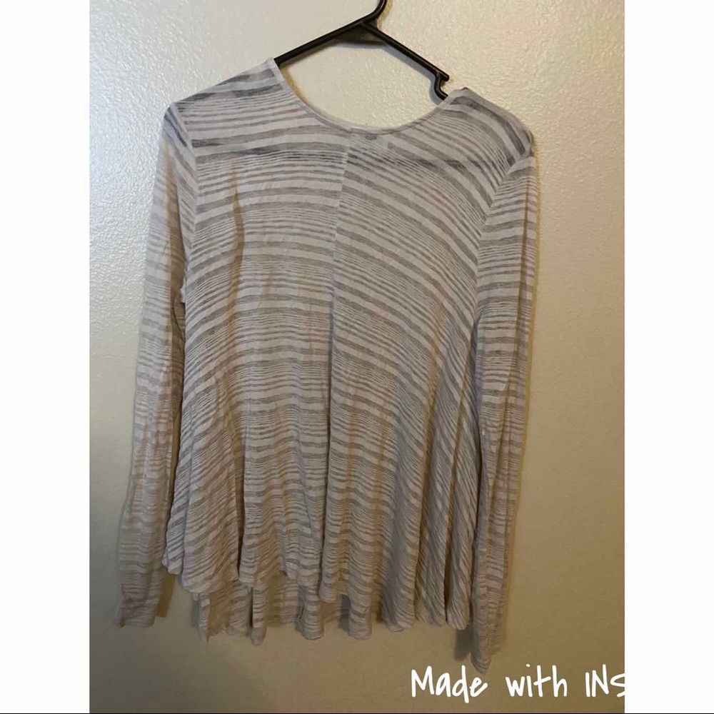 Sheer Long Sleeve Shirt